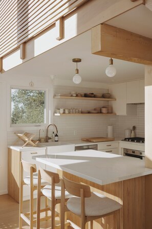 Oven, stovetop, dishwasher