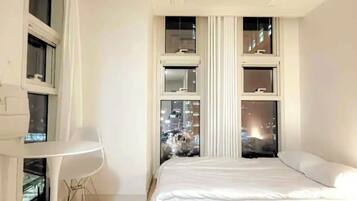 1 soverom, strykejern/-brett, wi-fi og sengetøy