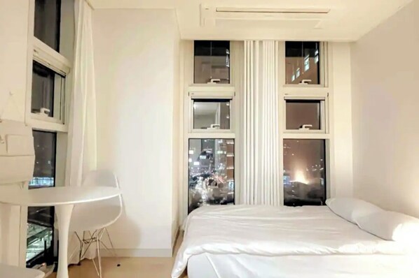 1 soverom, strykejern/-brett, wi-fi og sengetøy