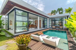 Pool - Villa Sofra 2BR Private Pool, 350mbps WiFi- Bingin (South Kuta)