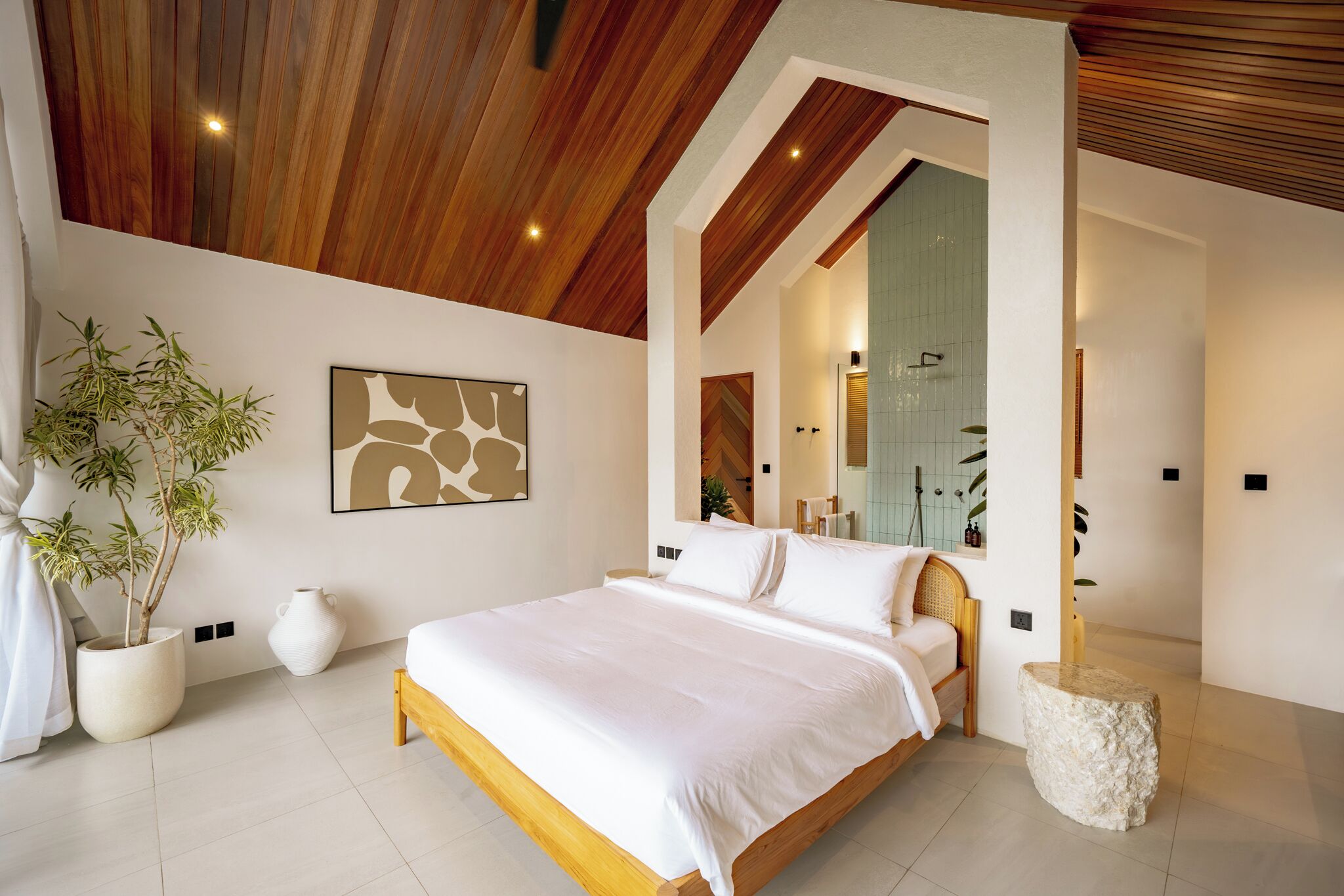 Villa, 1 Bedroom, Private Pool, Pool View | In-room safe, blackout drapes, free WiFi, bed sheets