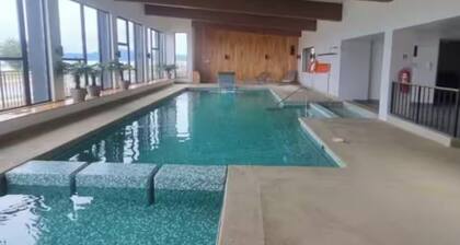 Garan Aike refuge and style in front of the Señoret Channel - Puerto Natales