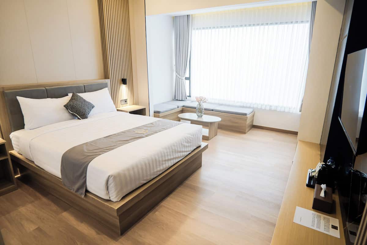 Kamar Double Deluks, pemandangan danau | Meja kerja dan Wi-Fi gratis