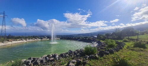 la maison couleur volcan