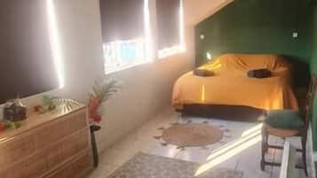 Chambre Double, vue montagne