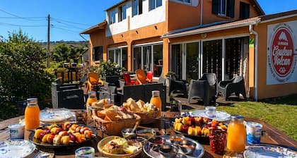 la maison couleur volcan
