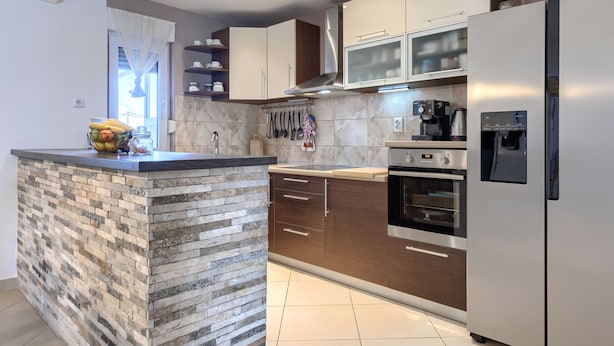Fridge, microwave, oven, dishwasher - Apartment L&V by Interhome (Pula/Galižana)