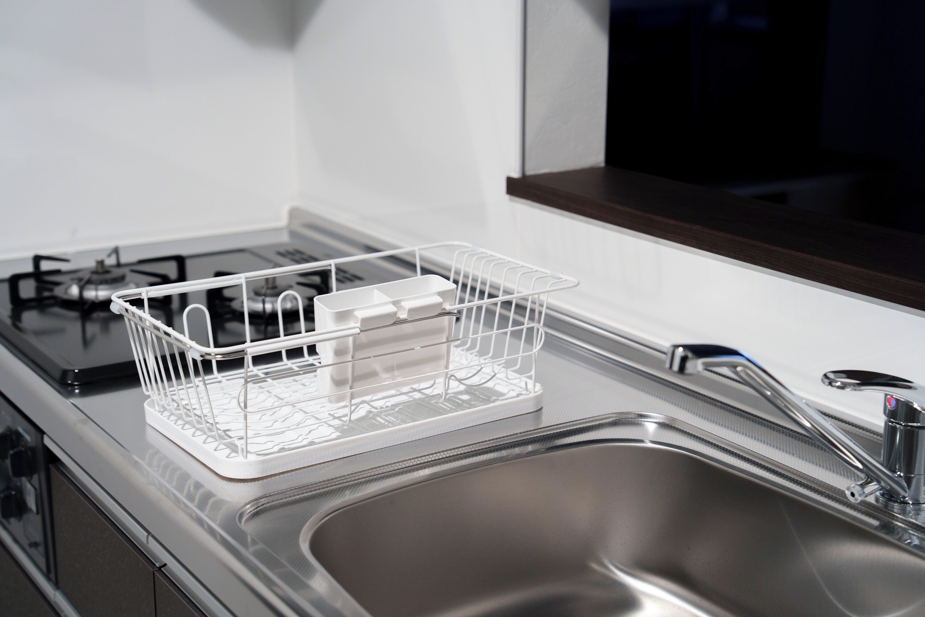 Apartment | Private kitchen | Fridge, microwave, stovetop, cookware/dishes/utensils