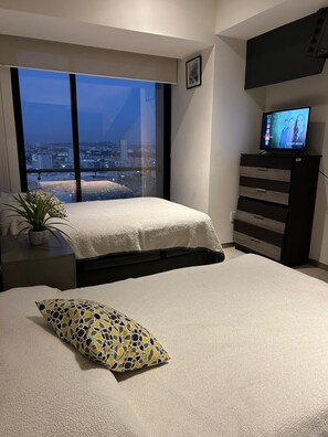 2 bedrooms, iron/ironing board, WiFi, bed sheets - SPACIOUS APARTMENT IN EXCLUSIVE AREA OF PUEBLA, BEST VIEW (San Bernardino Tlaxcalancingo)