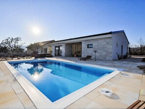 Piscine chauffée