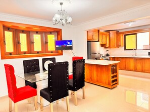 Apartment, 4 Bedrooms, Smoking, Balcony | Dining room - Enjoy Huge 4 Bedrooms and 3 Bathrooms (Santiago de los Caballeros)