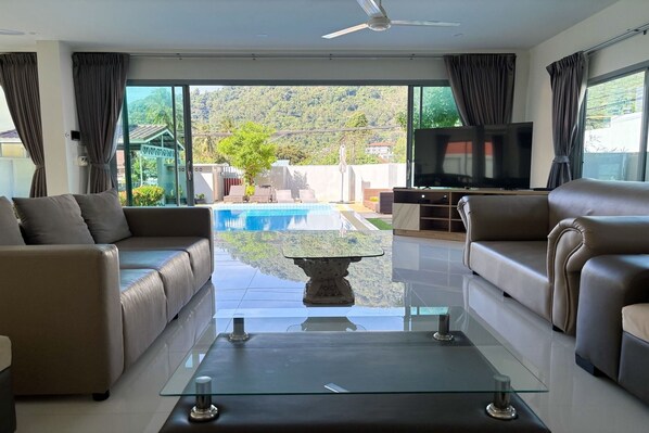 Área de sala de estar