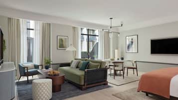 Suite, Terrace (Courtyard) | Premium bedding, down duvets, free minibar items, in-room safe