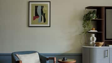 70-cm flat-screen TV with satellite channels, toys