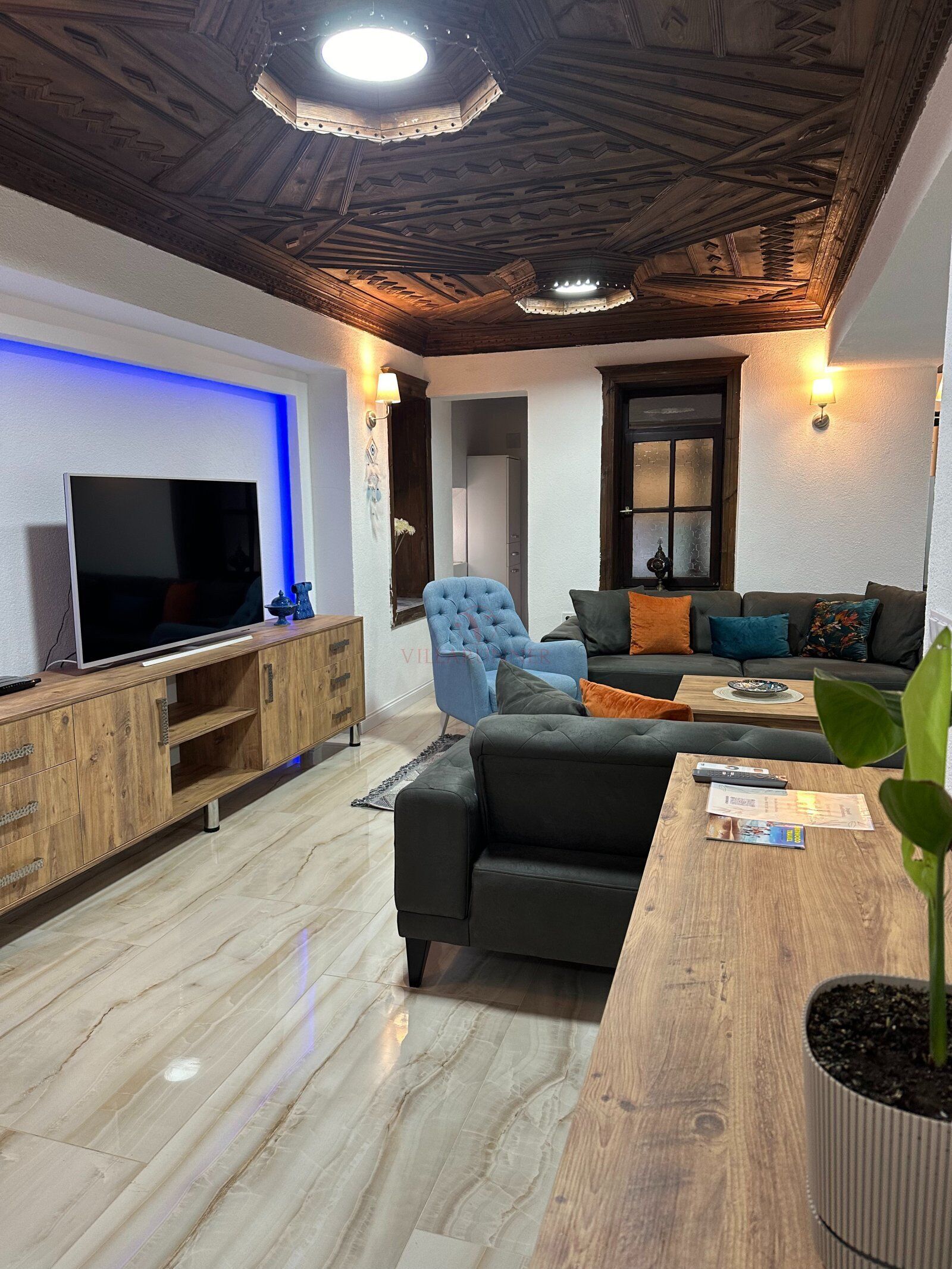 Executive-Zimmer, Mehrere Betten, Nichtraucher, Küche | Wohnbereich