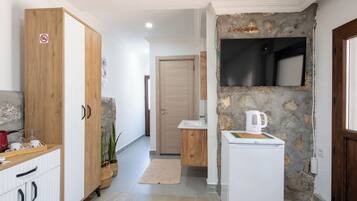 Classic Apartment, 1 Double Bed, Non Smoking, Beachfront | Iron/ironing board, free WiFi