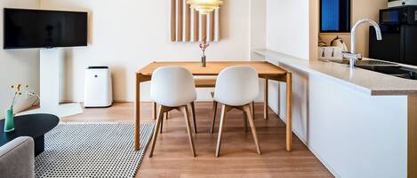 Premier Two-Bedroom Apartment | Living area