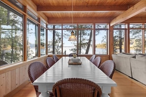 Dining - Hayden Lake Hideaway | Lakefront Home on Hayden Lake | Private Boat Dock (Hayden)