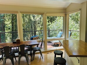 Interior - Redwood Treehouse with Hot Tub (Guerneville)