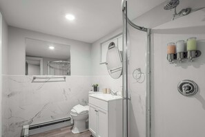 Chuveiro, secador de cabelo