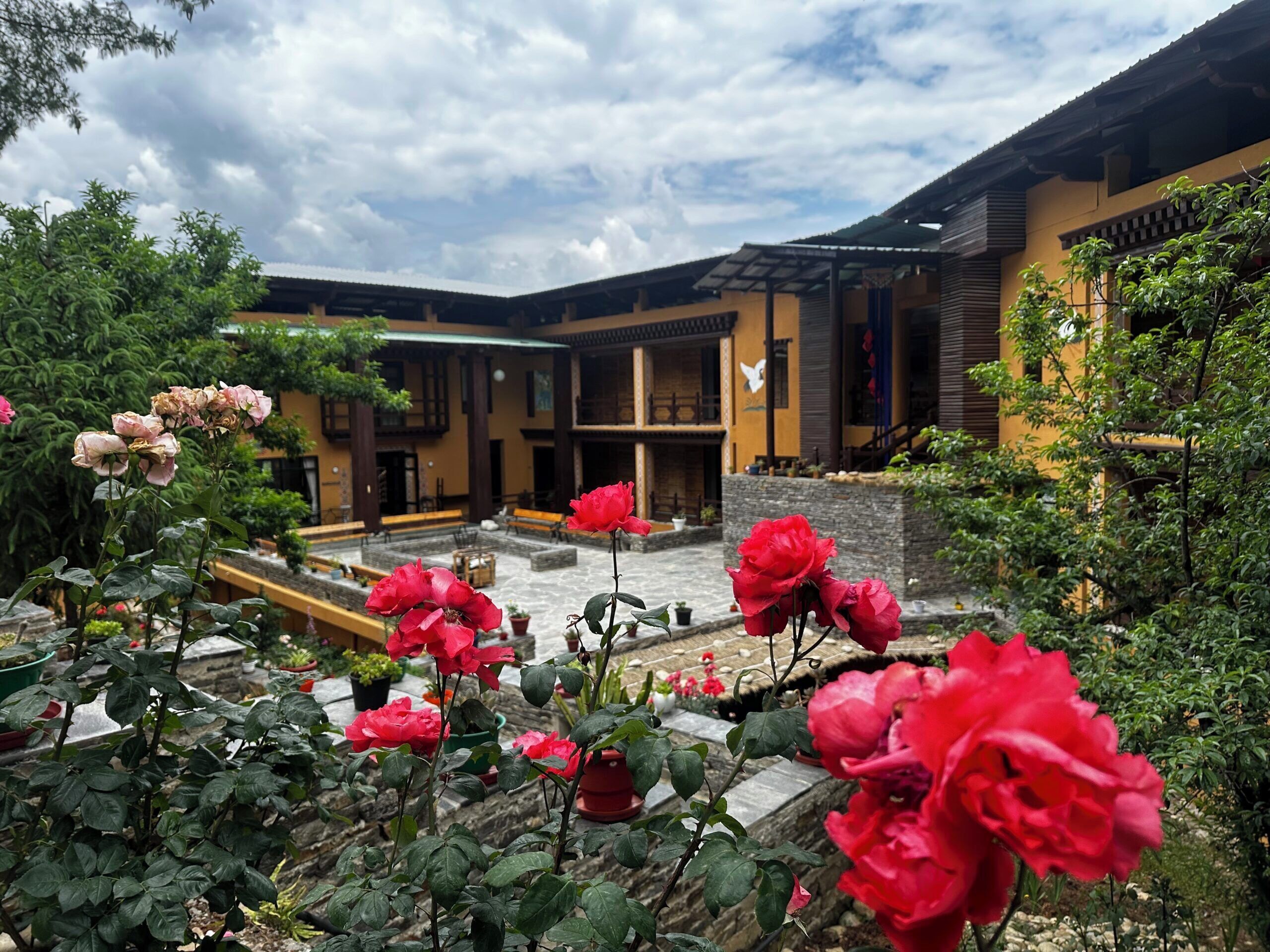 Enceinte de l’hébergement