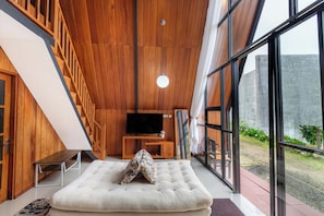 Villa, 2 habitaciones | Zona de estar
