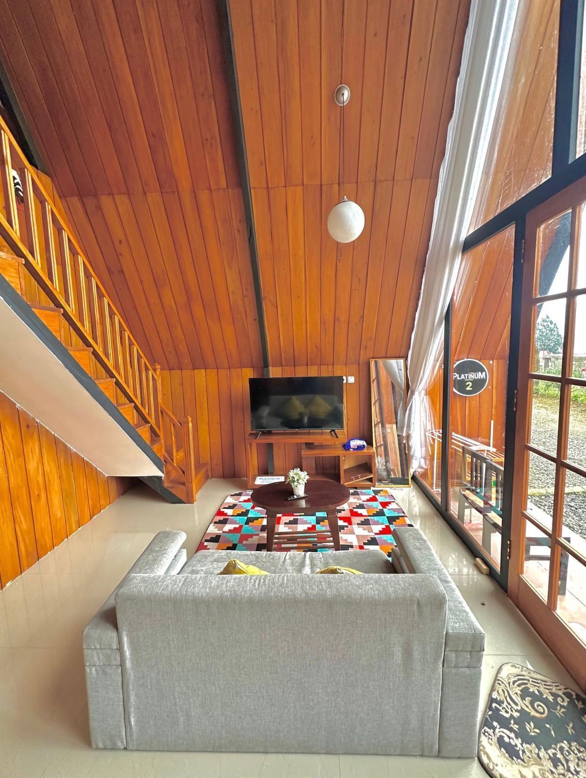 别墅, 2 间卧室 | 起居区