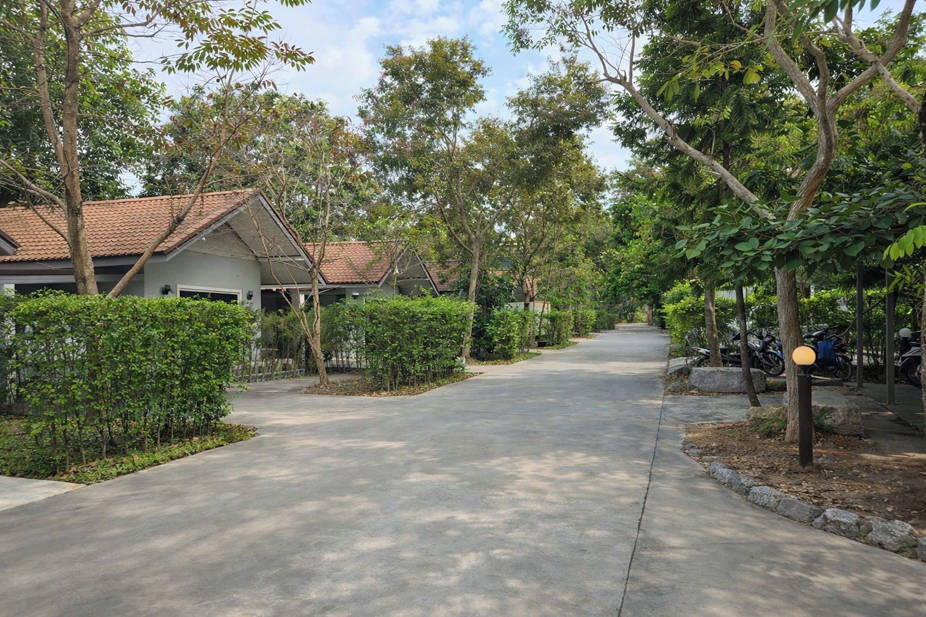 Fachada de la propiedad