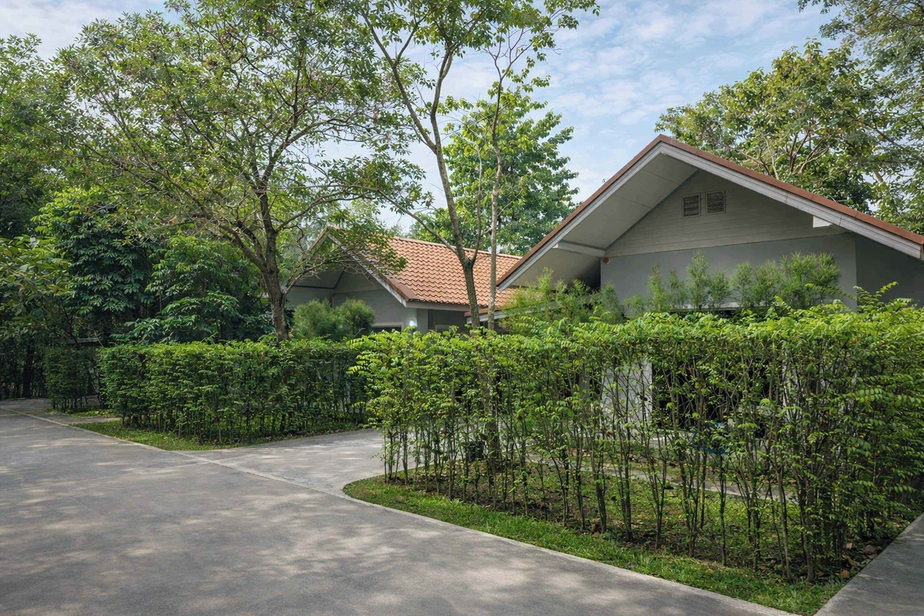 ด้านหน้าที่พัก