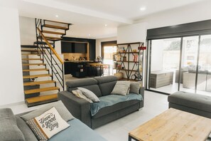 Living area - Villa JoCeline - 4bed - 3bath - heated pool - near beach (Saint-Paul)