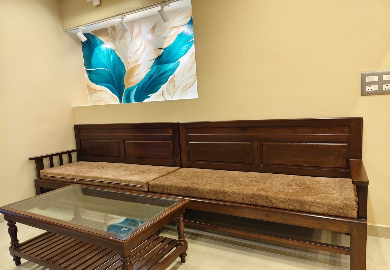 Family Apartment, Balcony, City View | Living area