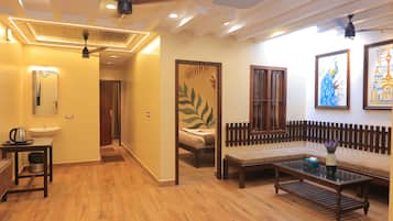 Habitación cuádruple familiar | Zona de estar