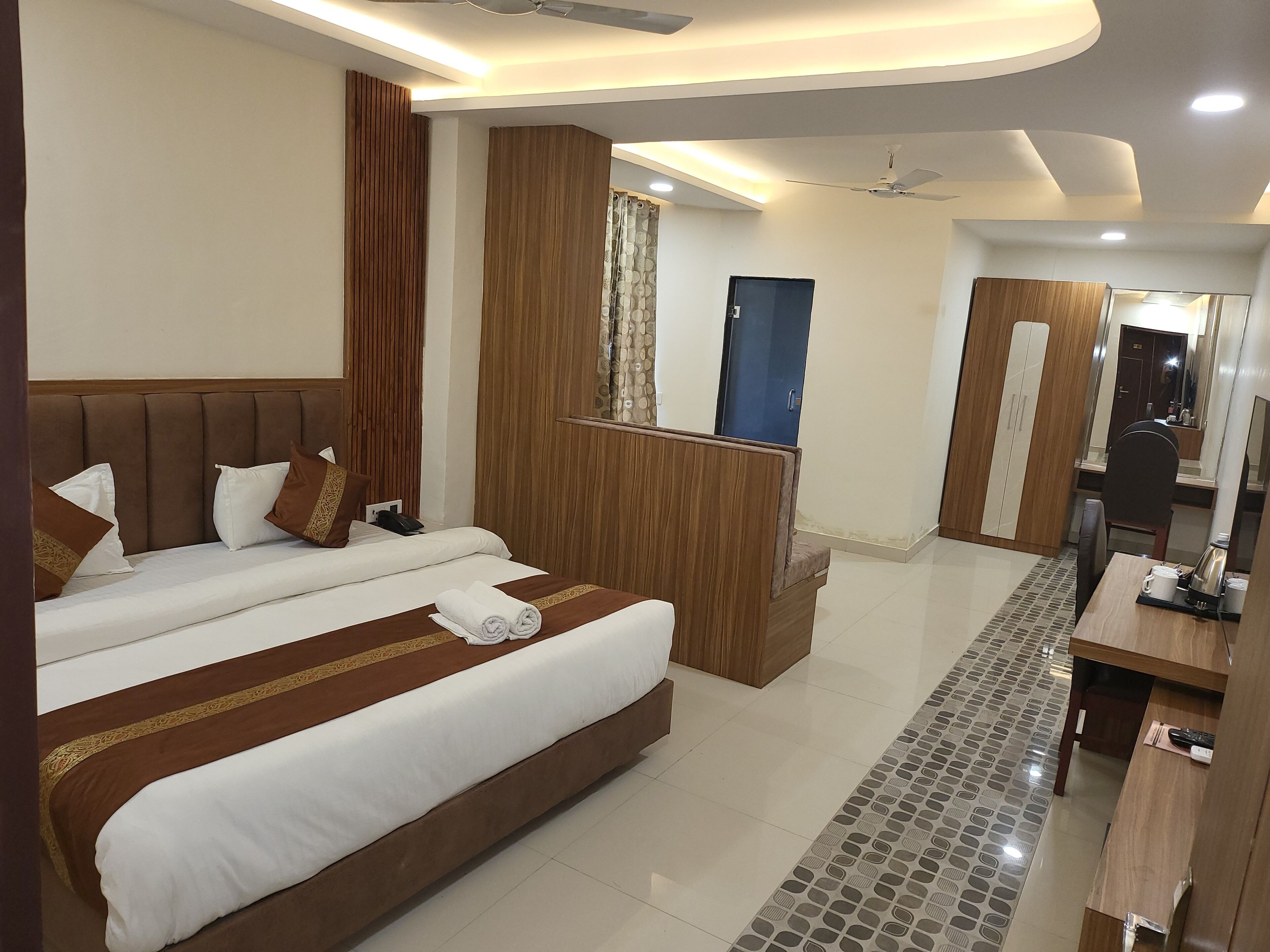 Premium Double Room | Laptop workspace, blackout drapes, soundproofing, iron/ironing board