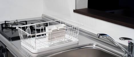 Lejlighed | Privat køkken | Køleskab, mikrobølgeovn, kogeplade, højstol