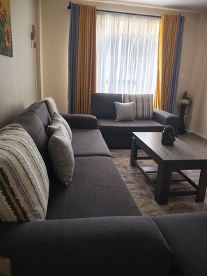 Living area - Pat Cozy Houses. Comfort and modern luxury at its best (Nakuru)