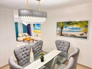 Dining room - NEW 8apts Enjoy Huge 4 Bedrs (Santiago de los Caballeros)