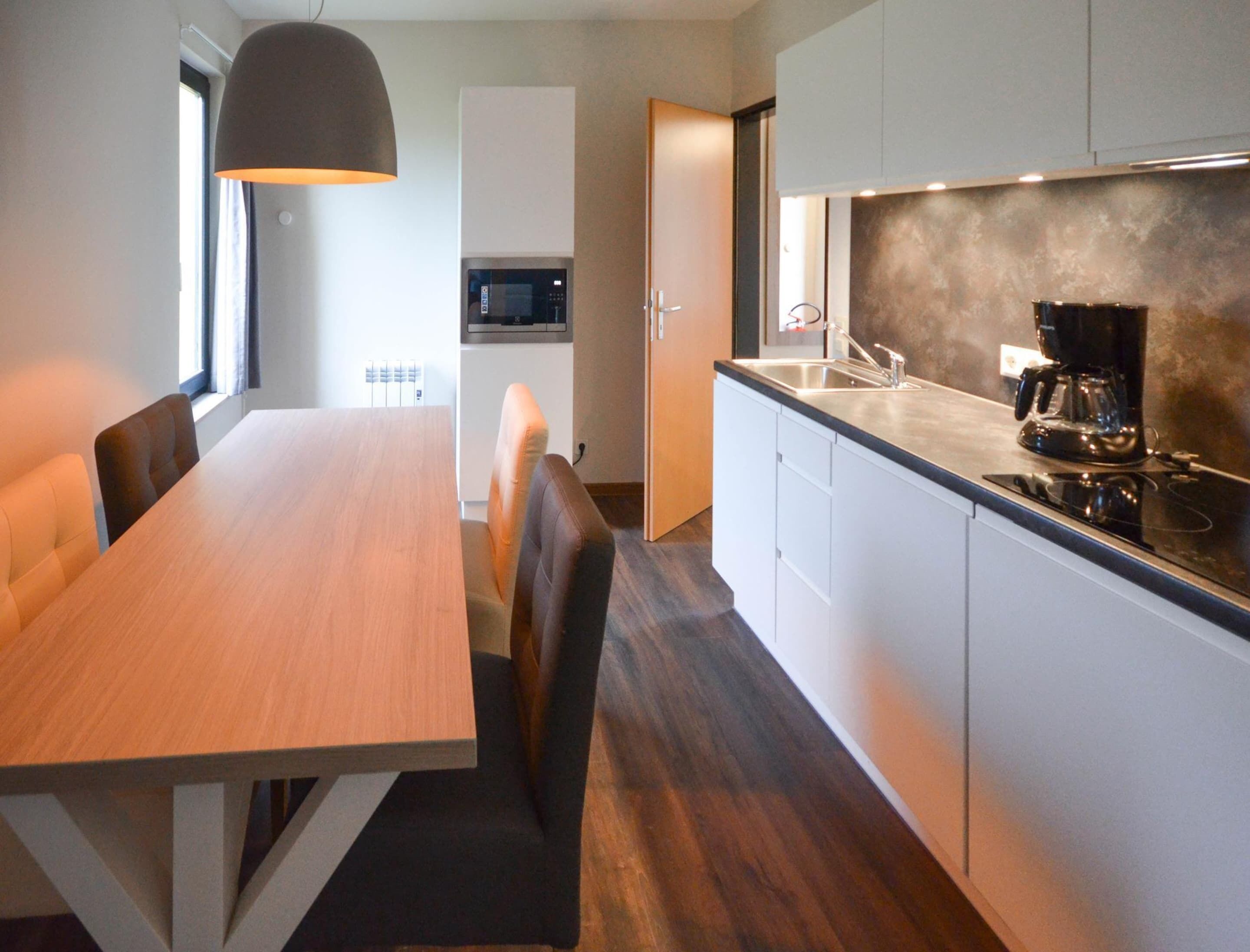 Comfort House, 2 Bedrooms | Private kitchen | Fridge, microwave, coffee/tea maker, electric kettle