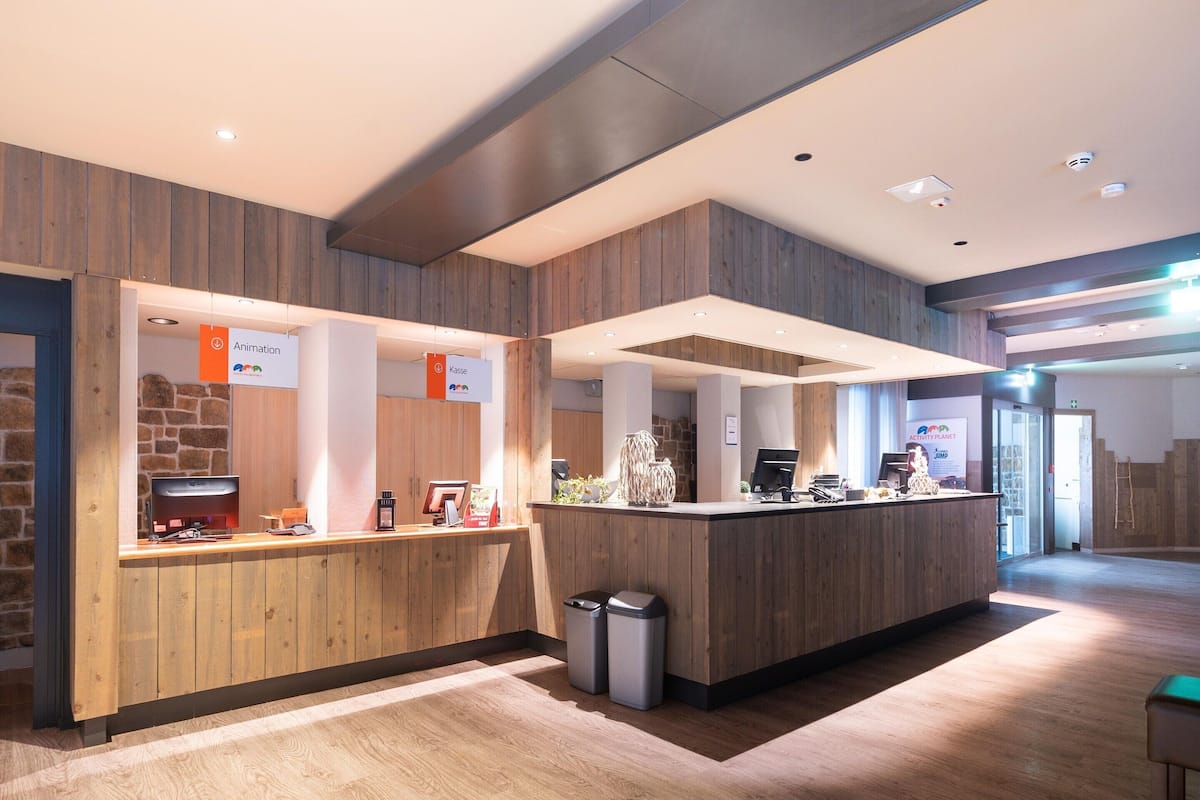 Apartemen Comfort, 2 kamar tidur | Resepsionis