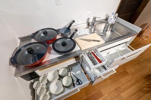 Comfort Triple Room, Non Smoking, Private Bathroom | Private kitchen - Oyado Satsuki Nara Gojo Shinmachi (Gojo-shi,Shinmachi,)