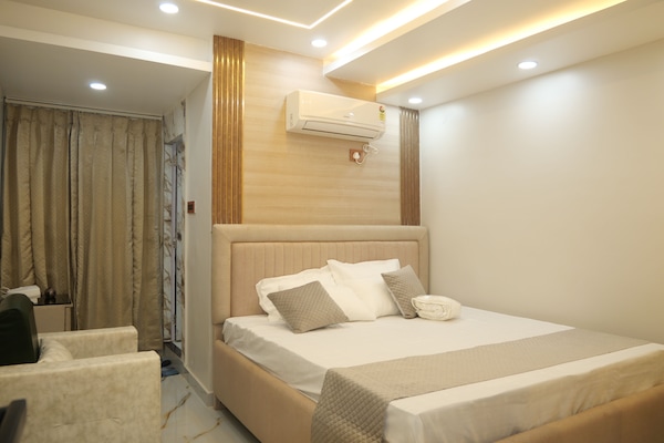 Classic Double Room | Premium bedding, memory-foam beds, laptop workspace, free WiFi