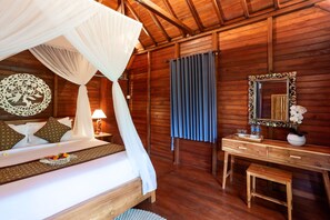 Deluxe Double Room, Balcony, Garden View | Desk, free WiFi - Pondok Naples Ubud by Bali Cabin (Ubud)