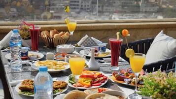 Free daily local cuisine breakfast