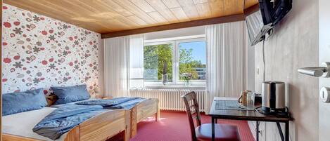 1 habitación y ropa de cama