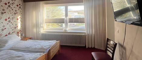 1 makuuhuone, vuodevaatteet