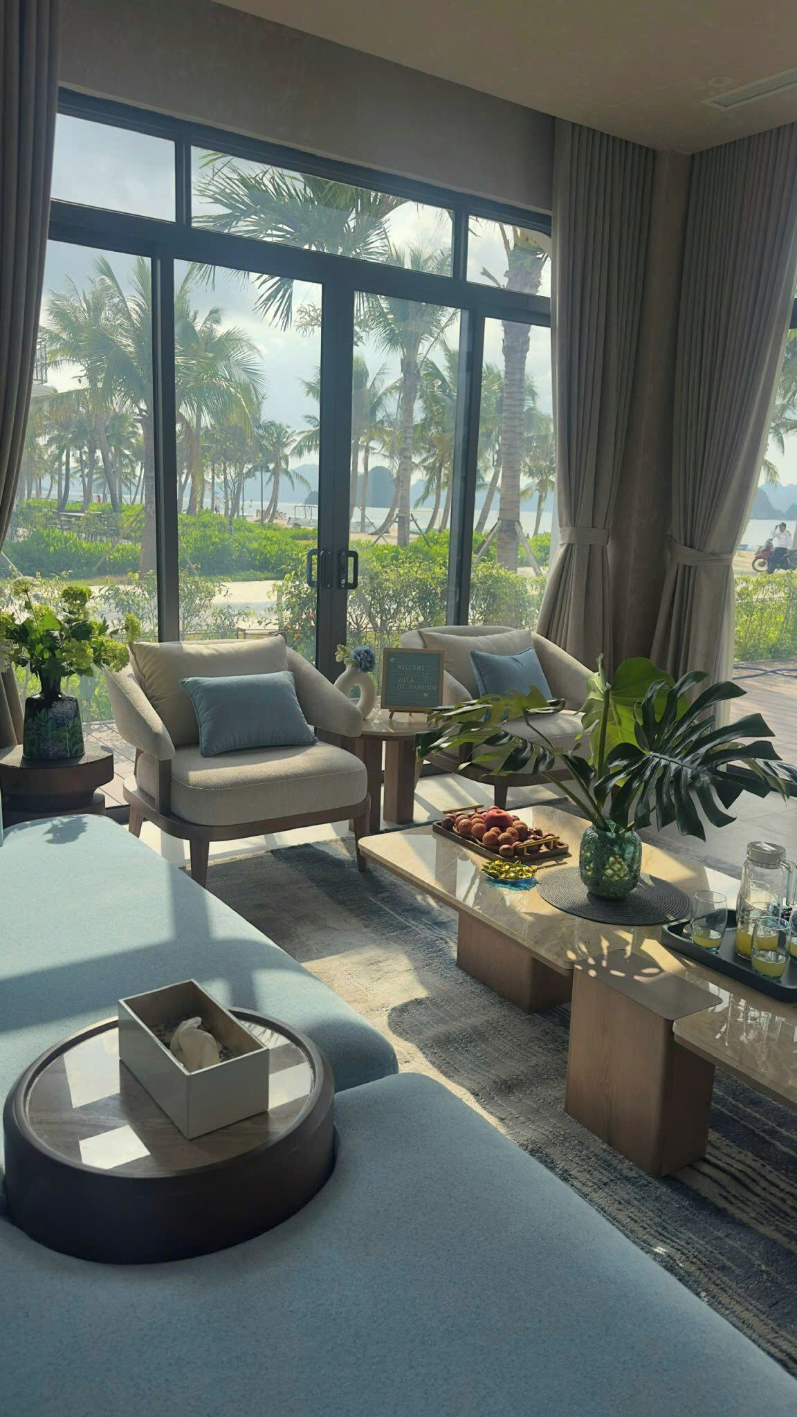 Family Villa, Ocean View | Iron/ironing board, free WiFi