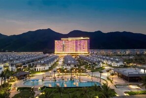 Façade de l’hébergement