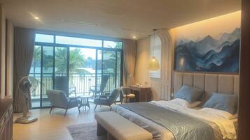 Family Villa, Ocean View | Iron/ironing board, free WiFi