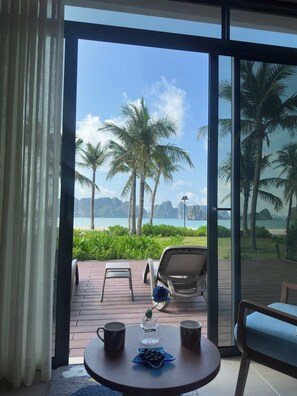 Vila Keluarga, pemandangan samudra | Interior