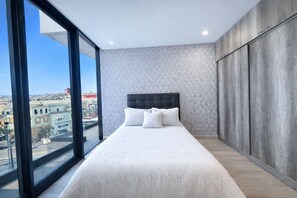1 bedroom, in-room safe, WiFi, bed sheets - Modern Studio w/ Pool & Gym | Adamant Hipódromo (Tijuana)