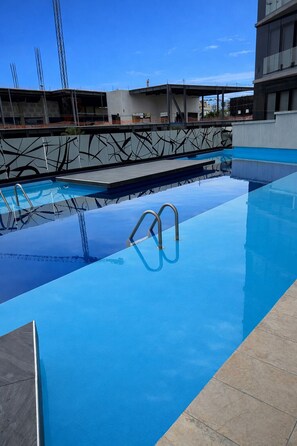 Pool - Modern Studio w/ Pool & Gym | Adamant Hipódromo (Tijuana)